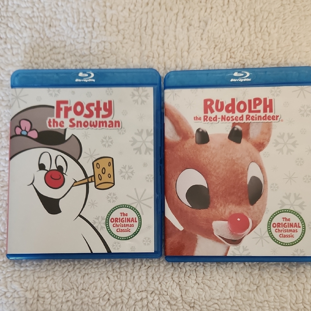 Frosty the Snowman & Rudolph the Red-Nosed Reindeer Blu-ray Set